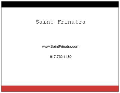 SaintFrinatra.com